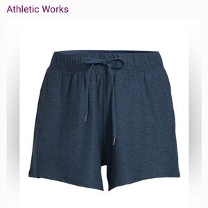 NWT Athletic Works Buttercore Women's Navy Athletic Shorts